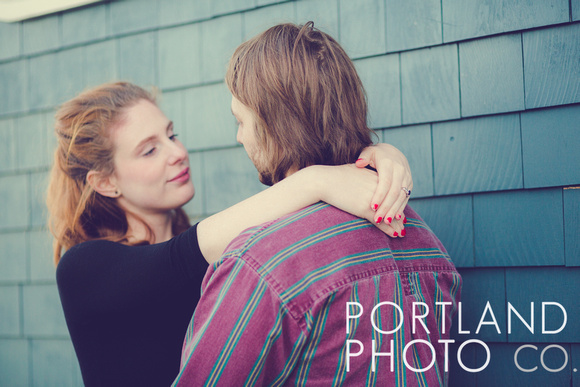 "Maine Engagement Photographer - Eastern Promenade, Portland, ME"