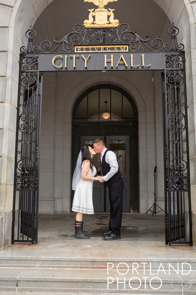 "Portland City Hall Wedding" "Elopement" "State of Maine City Hall Wedding"