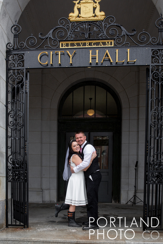 "Portland City Hall Wedding" "Elopement" "State of Maine City Hall Wedding"