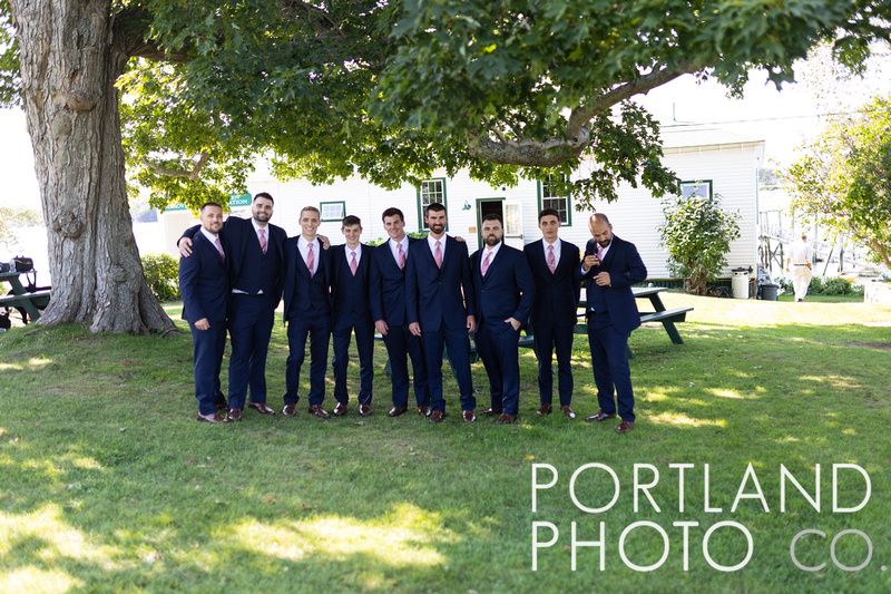 Peaks Island, Maine Wedding