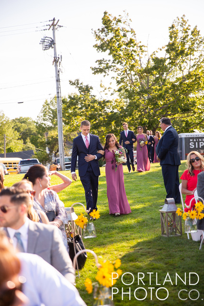 Peaks Island, Maine Wedding