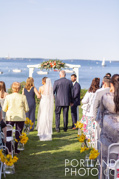 Peaks Island, Maine Wedding