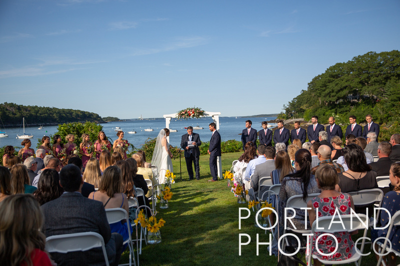 Peaks Island, Maine Wedding