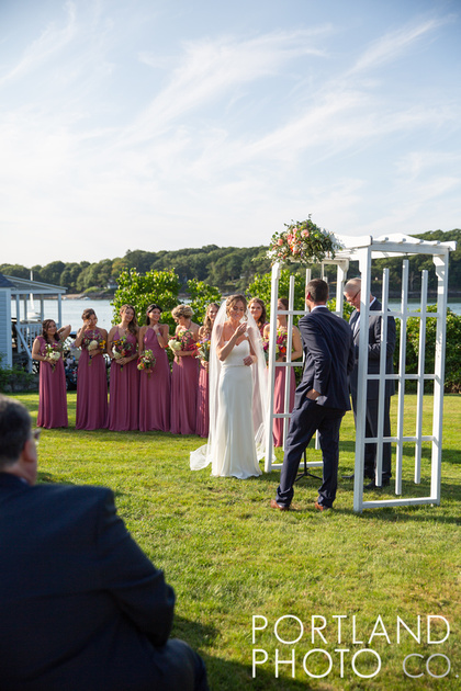 Peaks Island, Maine Wedding