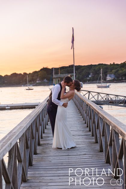 Peaks Island, Maine Wedding