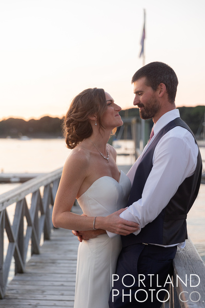 Peaks Island, Maine Wedding