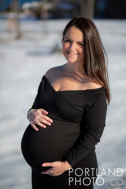 Sebago Lake Maternity Photo, "Autumn Lane Estate", Maine Maternity Photographer