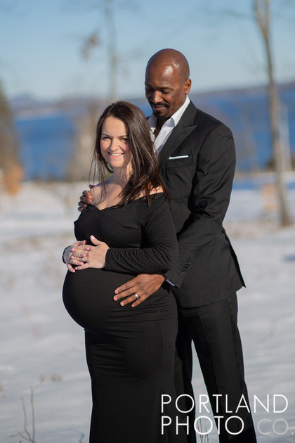 Sebago Lake Maternity Photo, "Autumn Lane Estate", Maine Maternity Photographer