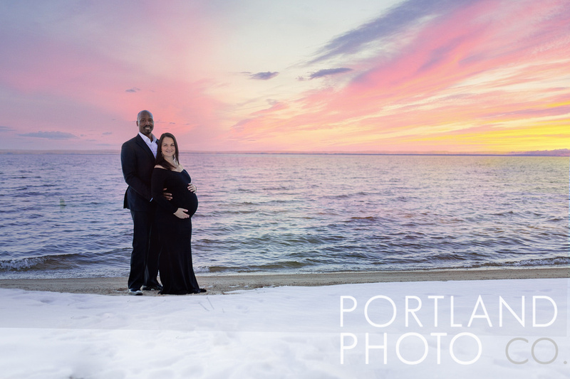 Sebago Lake Maternity Photo, "Autumn Lane Estate", Maine Maternity Photographer