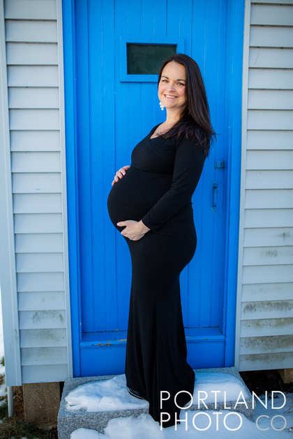 Sebago Lake Maternity Photo, "Autumn Lane Estate", Maine Maternity Photographer