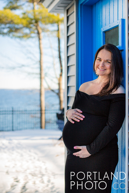 Sebago Lake Maternity Photo, "Autumn Lane Estate", Maine Maternity Photographer