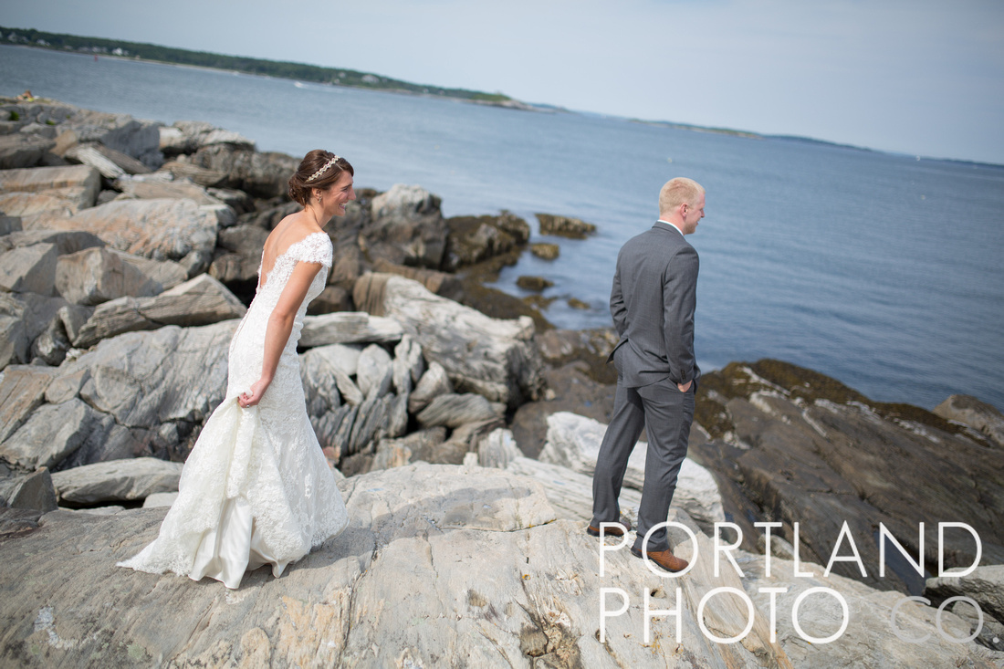 Jones Landing Maine Wedding Peaks Island